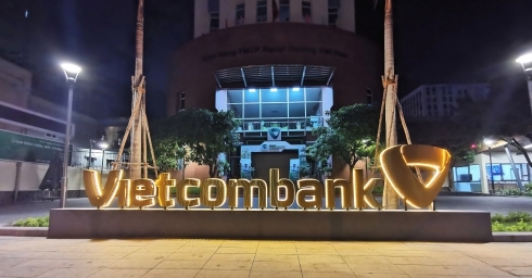 BỘ CHỮ LOGO + VIECOMBANK ( CN ĐN) 