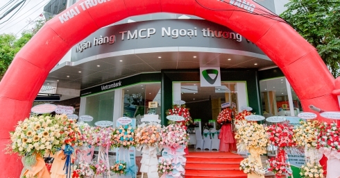 LỄ KHAI TRƯƠNG VIETCOMBANK - PGD HOÀ VANG 