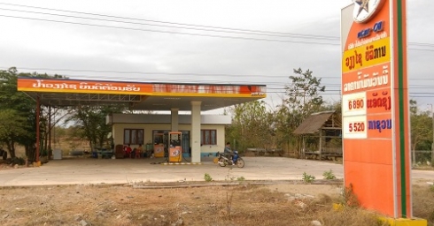 CÔNG TRÌNH CÂY XĂNG - NƯỚC LÀO