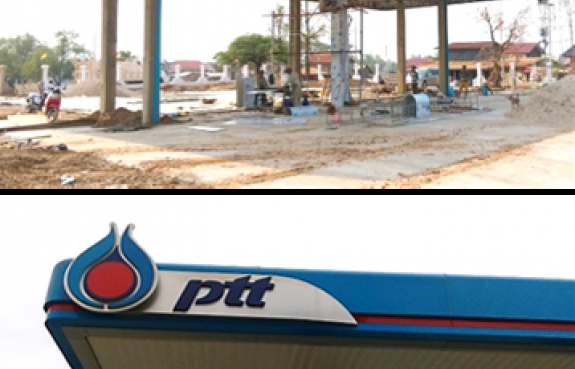 Trạm xăng dầu Lào