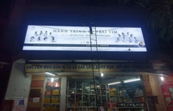 Bảng quảng cáo Trung Nguyên