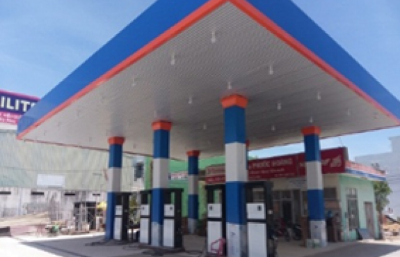 Logo , Bộ Chữ tại Trụ Sở Làm Việc Petrolimex KV 5 