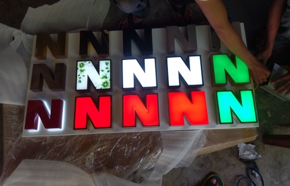 Chữ nổi - Chữ Meca - chữ Inox - Đồng