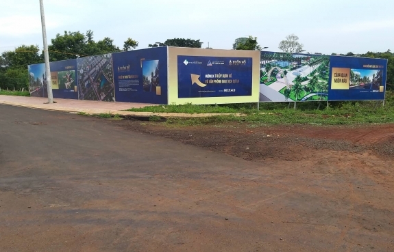 Hàng rào dự án Buôn Hồ - ĐXĐN