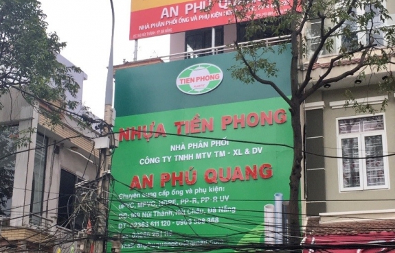 BIỂN BẢNG CHO CÁC ĐẠI LÝ - NHỰA TIỀN PHONG