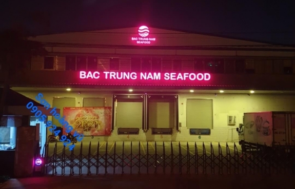CHỮ NỔI 3D VÀ LOGO CÔNG TY CP THỦY SẢN BẮC TRUNG NAM