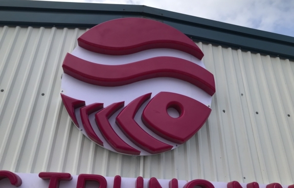 CHỮ NỔI 3D VÀ LOGO CÔNG TY CP THỦY SẢN BẮC TRUNG NAM