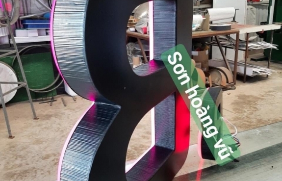 CHỮ NỔI 3D VÀ LOGO CÔNG TY CP THỦY SẢN BẮC TRUNG NAM