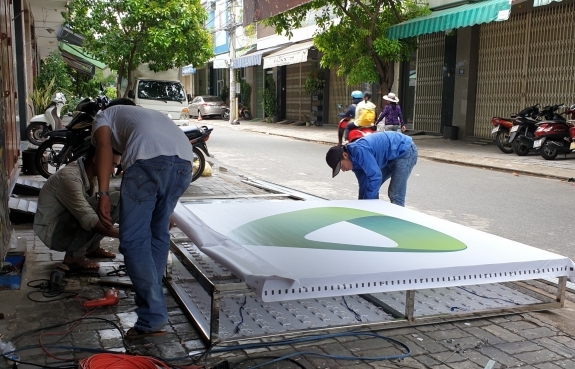 CÔNG TRINH NGÂN HÀNG VCB TẠI CÁC PHÒNG GIAO DỊCH 