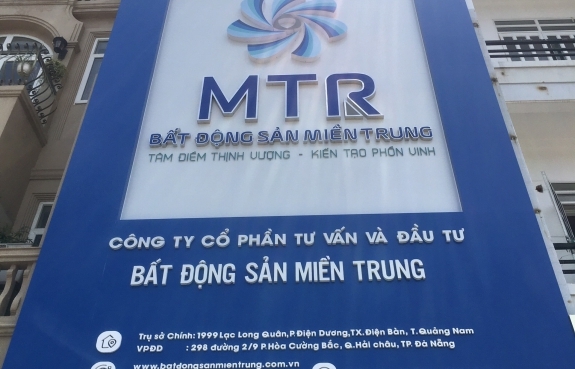 CHI NHÁNH MTR -BẤT ĐỘNG SẢN MIỀN TRUNG