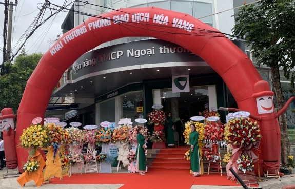 LỄ KHAI TRƯƠNG VIETCOMBANK - PGD HOÀ VANG 