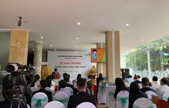 LỄ KHAI TRƯƠNG VIETCOMBANK - PGD HOÀ VANG 