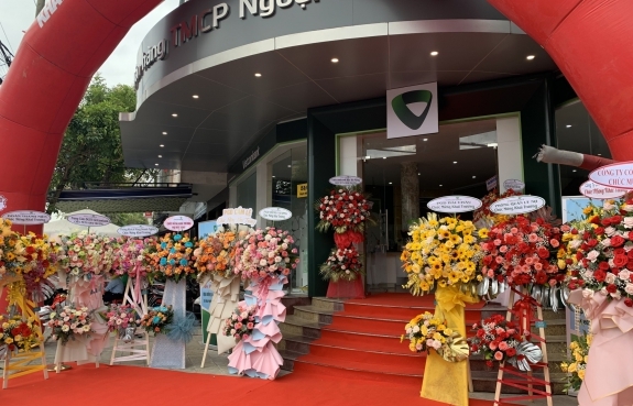 LỄ KHAI TRƯƠNG VIETCOMBANK - PGD HOÀ VANG 