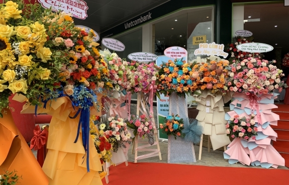 LỄ KHAI TRƯƠNG VIETCOMBANK - PGD HOÀ VANG 