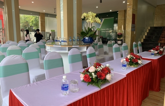 LỄ KHAI TRƯƠNG VIETCOMBANK - PGD HOÀ VANG 
