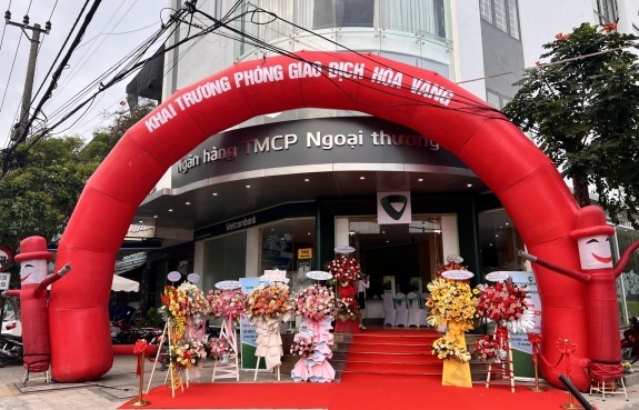 LỄ KHAI TRƯƠNG VIETCOMBANK - PGD HOÀ VANG 