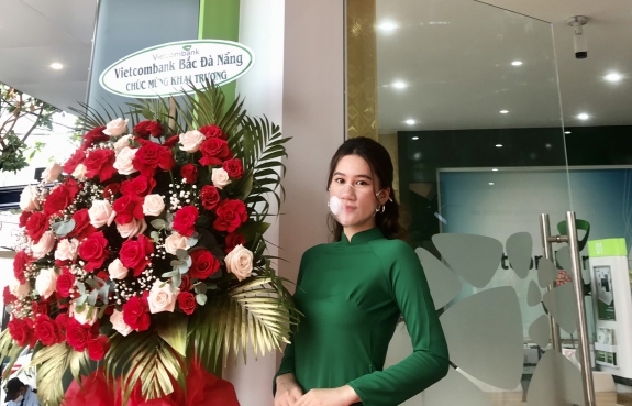 LỄ KHAI TRƯƠNG VIETCOMBANK - PGD HOÀ VANG 