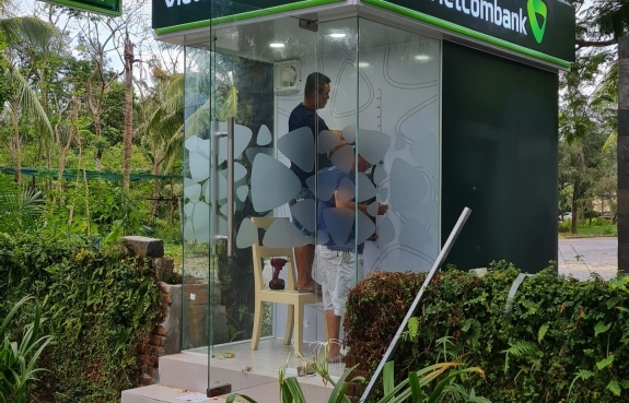 LẮP DỰNG CÁC NHÀ ĐẶT BOOT ATM - VCB 