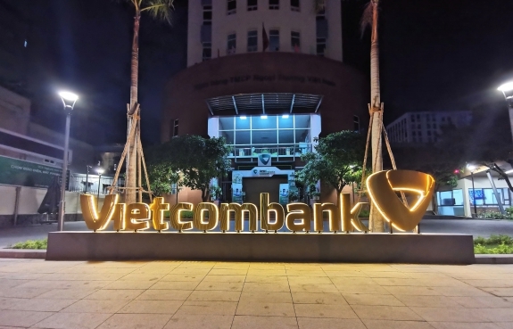 BỘ CHỮ LOGO + VIECOMBANK ( CN ĐN) 