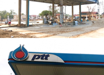 Trạm xăng dầu Lào