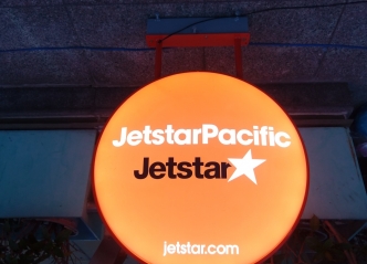 Hộp đèn Logo Hãng bay Jetstar 