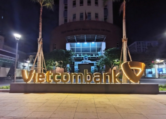 BỘ CHỮ LOGO + VIECOMBANK ( CN ĐN) 