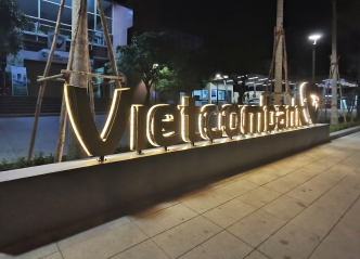 BỘ CHỮ LOGO + VIECOMBANK ( CN ĐN) 