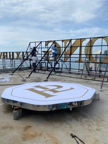 LOGO PHUC LONG LUXURY HOTELcfdfes